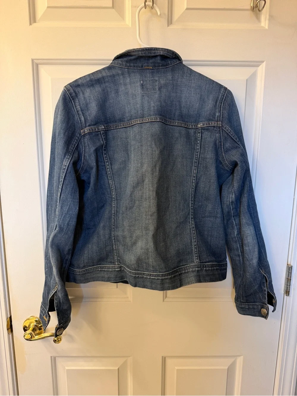 J. Crew Vintage-Style Medium Blue Denim Jacket